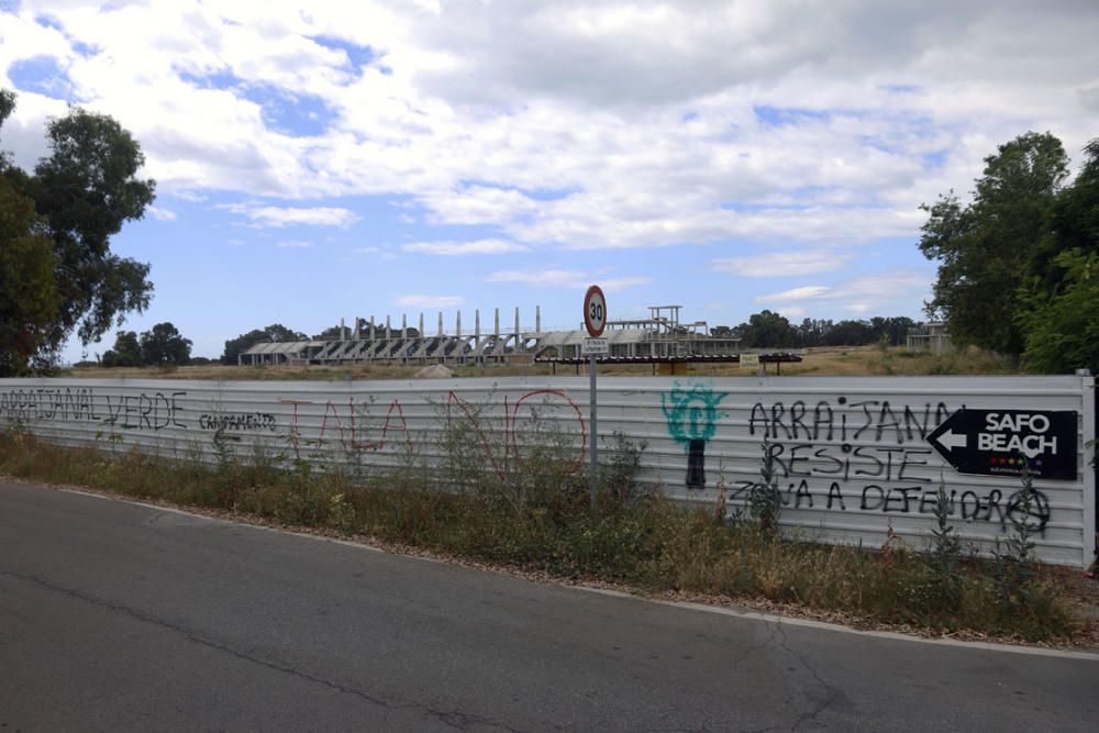 Arraijanal: Las obras abandonadas de la Academia del Málaga CF