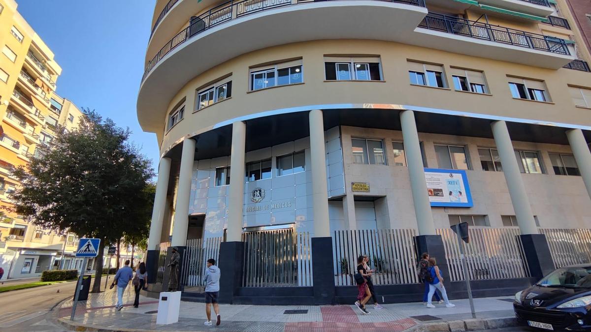 Sede del Colegio de Médicos en Badajoz.