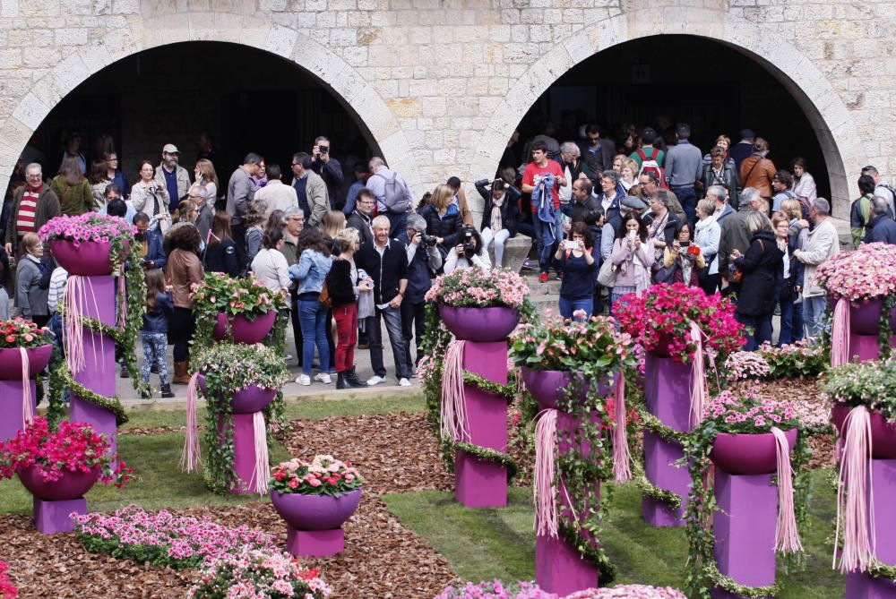 Girona floreix amb «Temps de Flors»