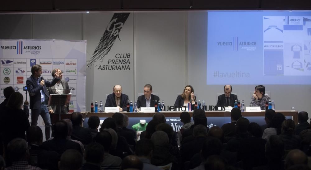 Presentación de la Vuelta a Asturias en el Club Prensa Asturiana