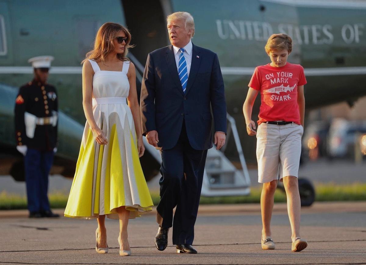 Melania Trump vuelve a confiar en Delpozo