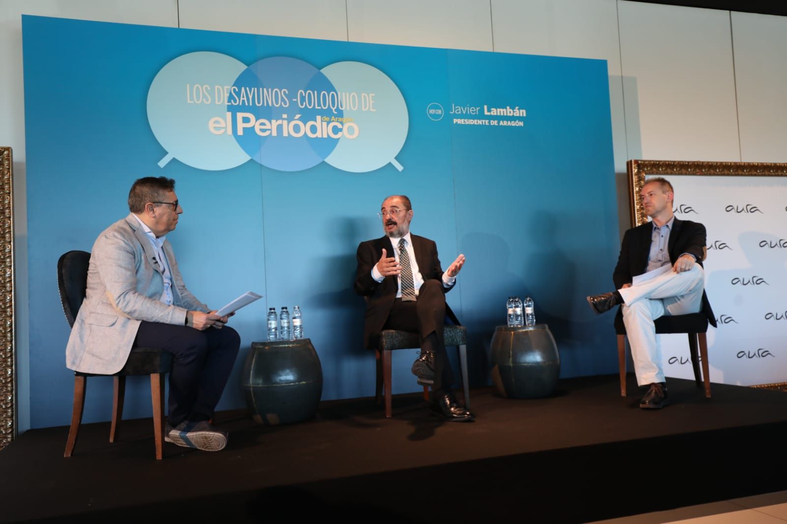 GALERÍA | Desayuno informativo con Javier Lambán, organizado por EL PERIÓDICO DE ARAGÓN