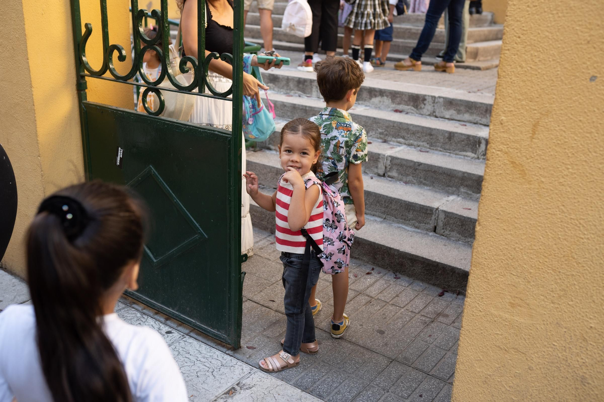 GALERÍA | Así han vivido lo más pequeños la vuelta al colegio en Zamora