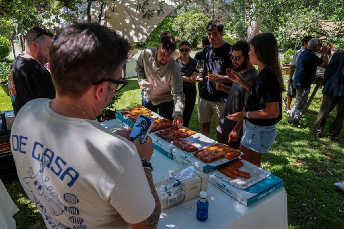 El encuentro se celebró en los jardines de Pazo de Rubiáns.