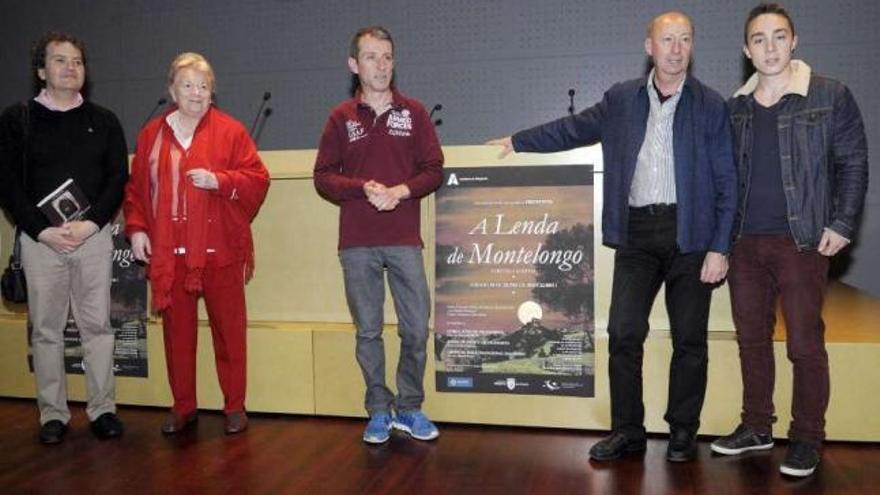 Presentación de la zarzuela que se interpreta este domingo en Vilagarcía.  // Noé Parga