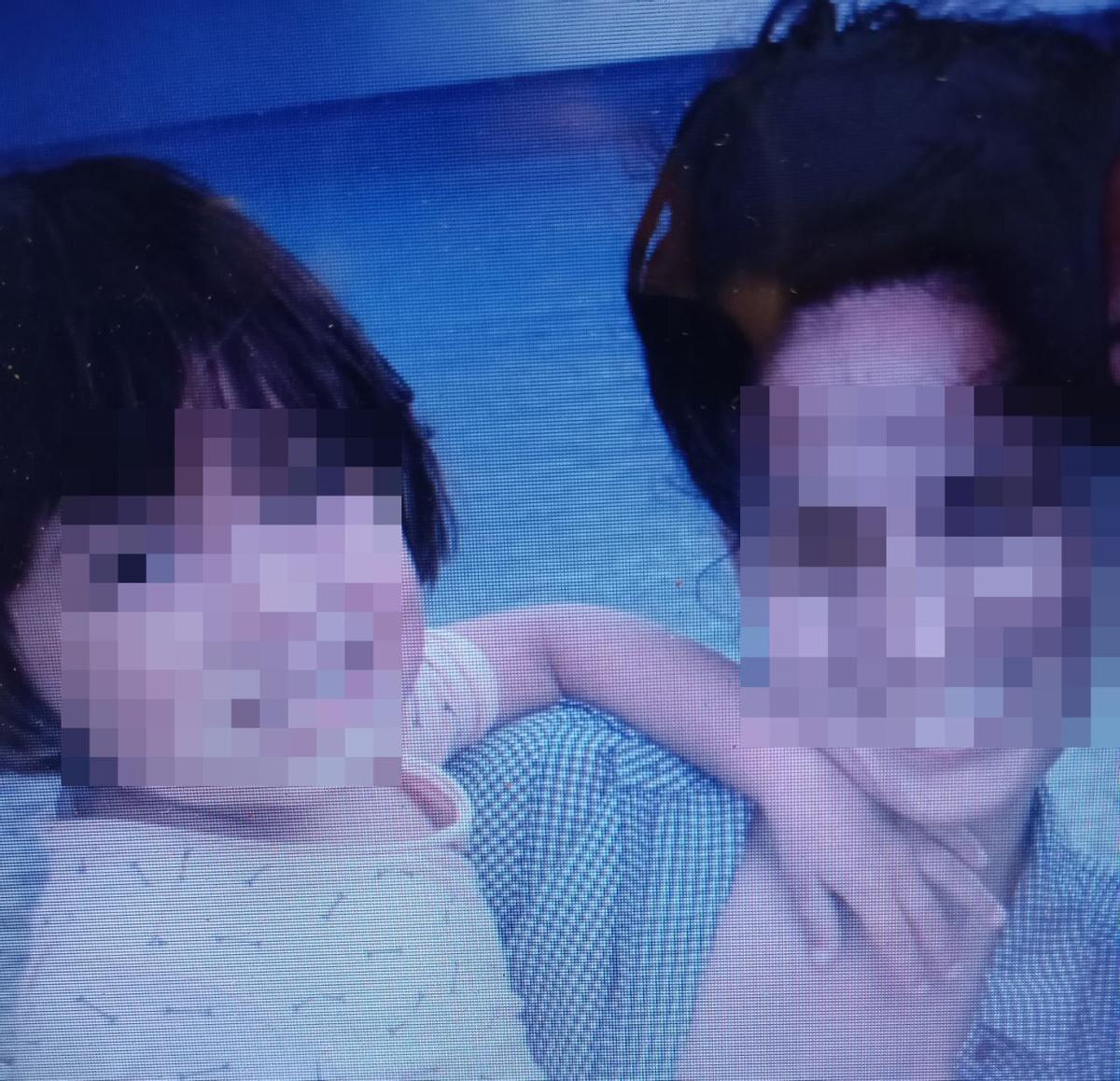 María y Buno, hace una década