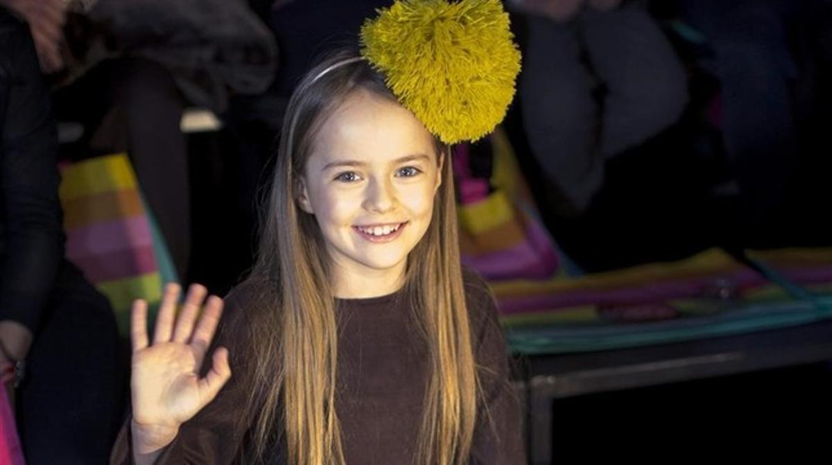 A los 10 años la niña más guapa del mundo ya es modelo profesional