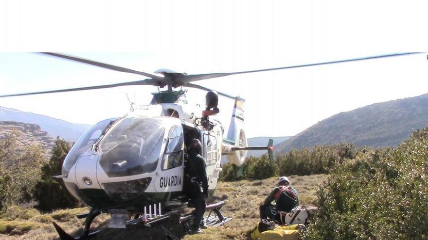 Dos barranquistas son rescatados en Guara