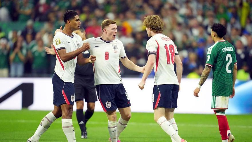 Inglaterra sobrevivió a la noche más eléctrica del Mundial y ya está en cuartos