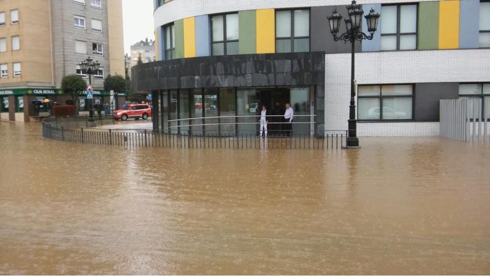 Inundaciones en Oviedo