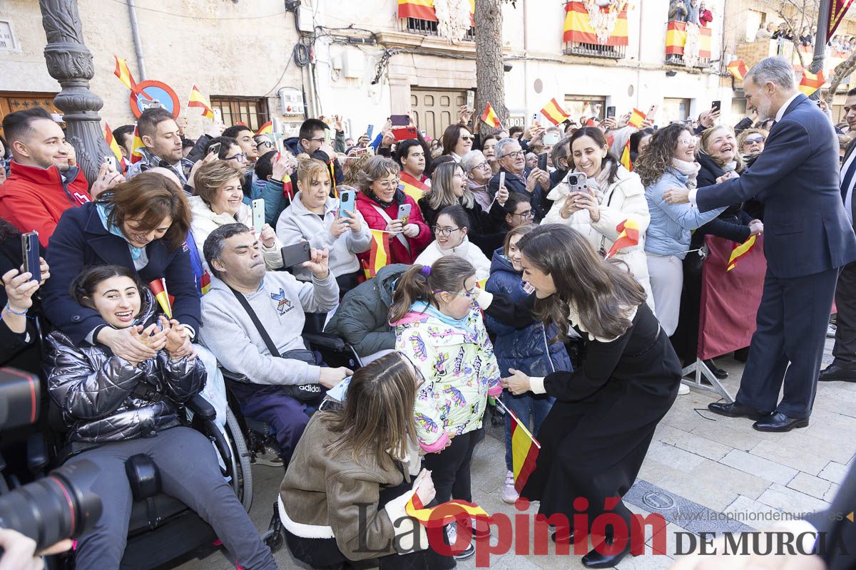 Visita de los reyes de España a Caravaca (Ayuntamiento)