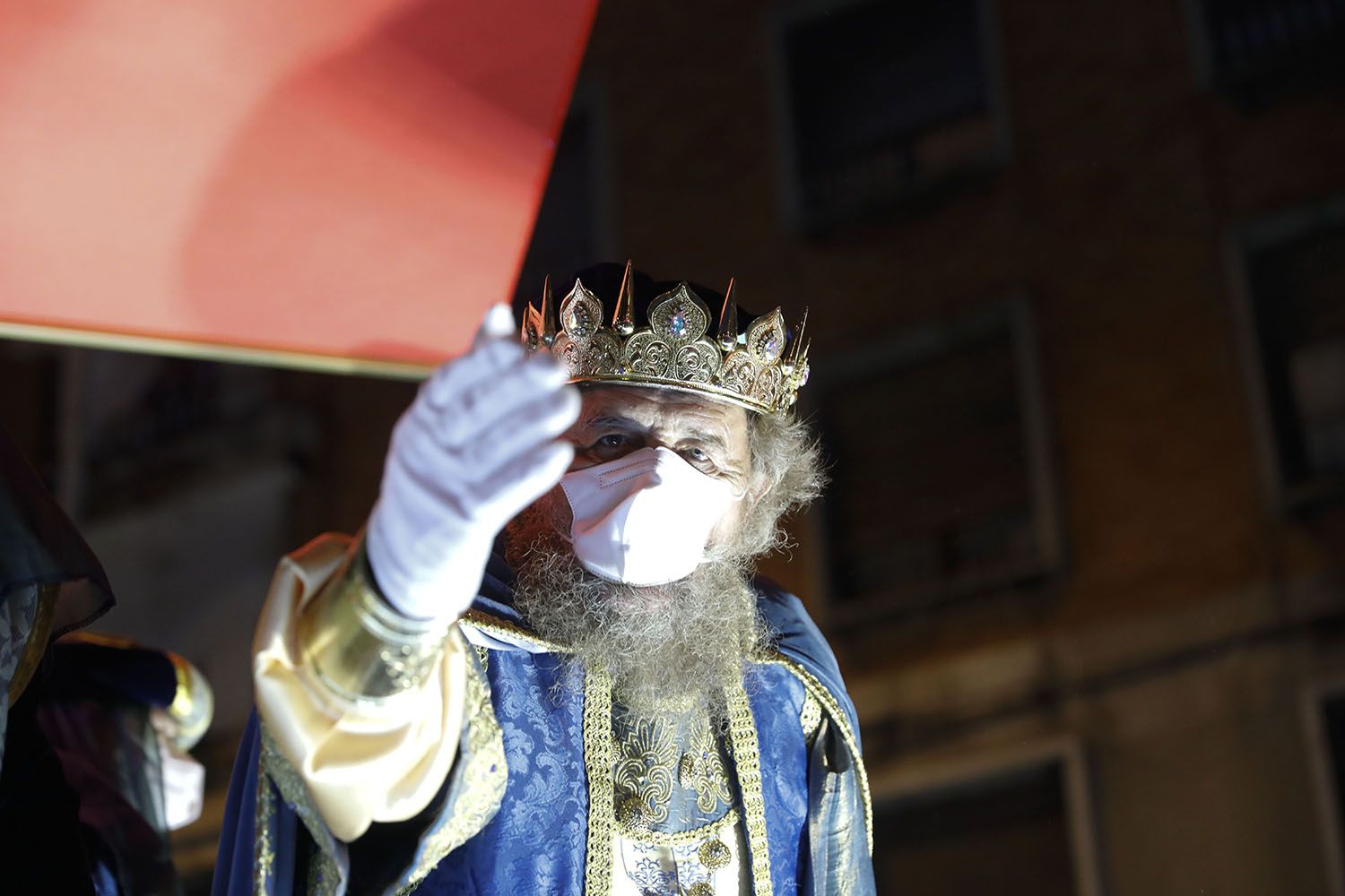 La cabalgata de los Reyes Magos en Gijón