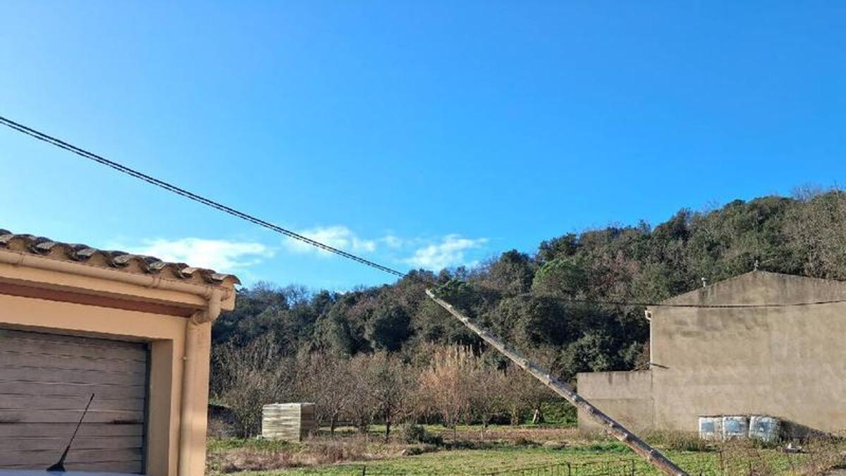 Les imatges dels efectes de la ventada a les comarques gironines