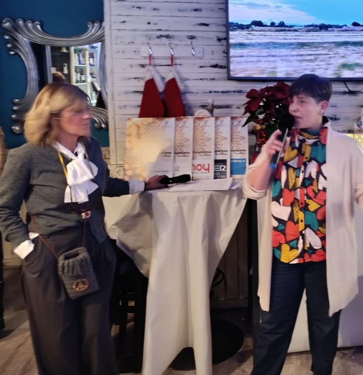 Una vez más, los comercios de Ejea mostraron su mejor ‘cara’ en Navidad y cinco de ellos tuvieron premio. | SERVICIO ESPECIAL