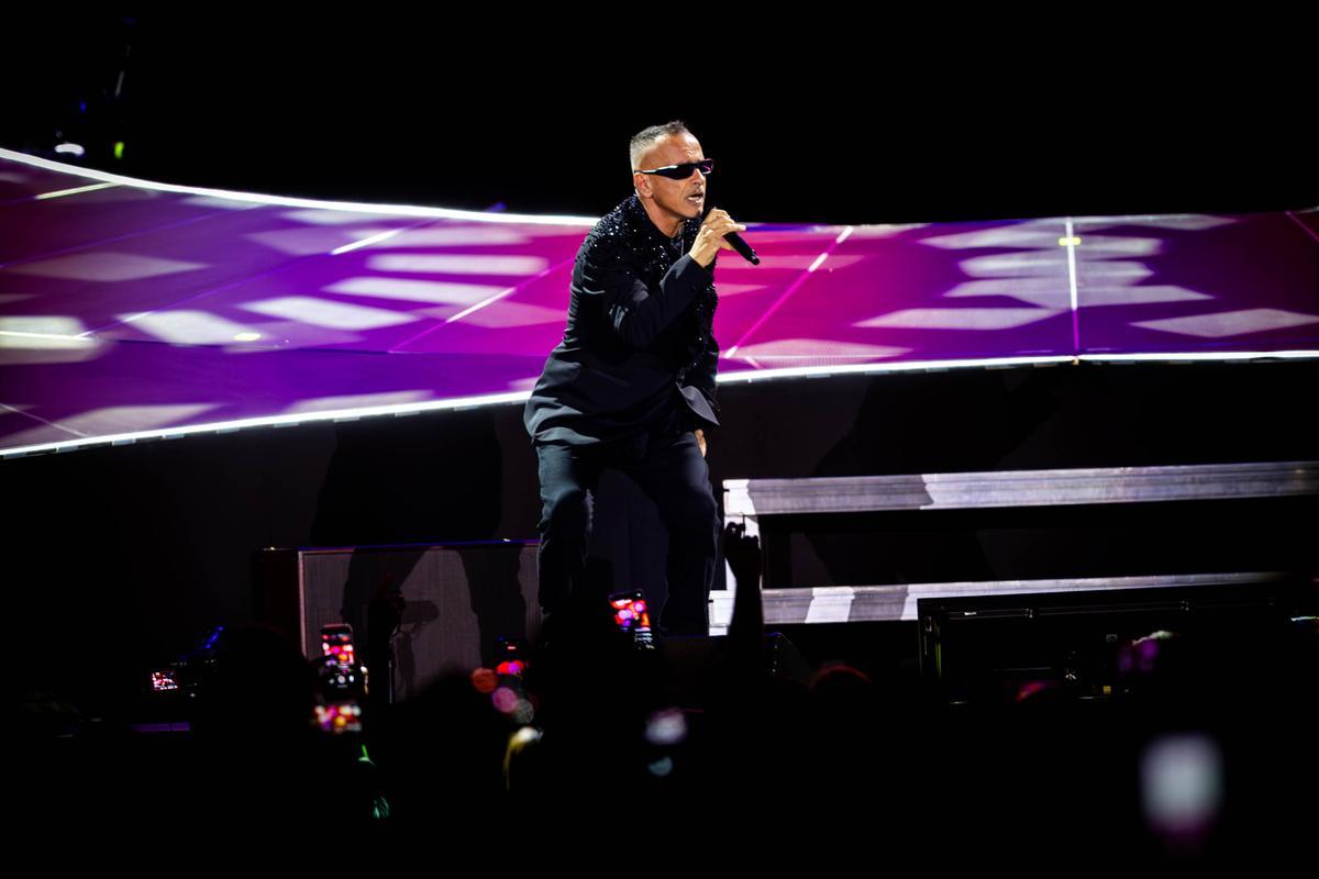 Eros Ramazzotti en el Palau Sant Jordi.