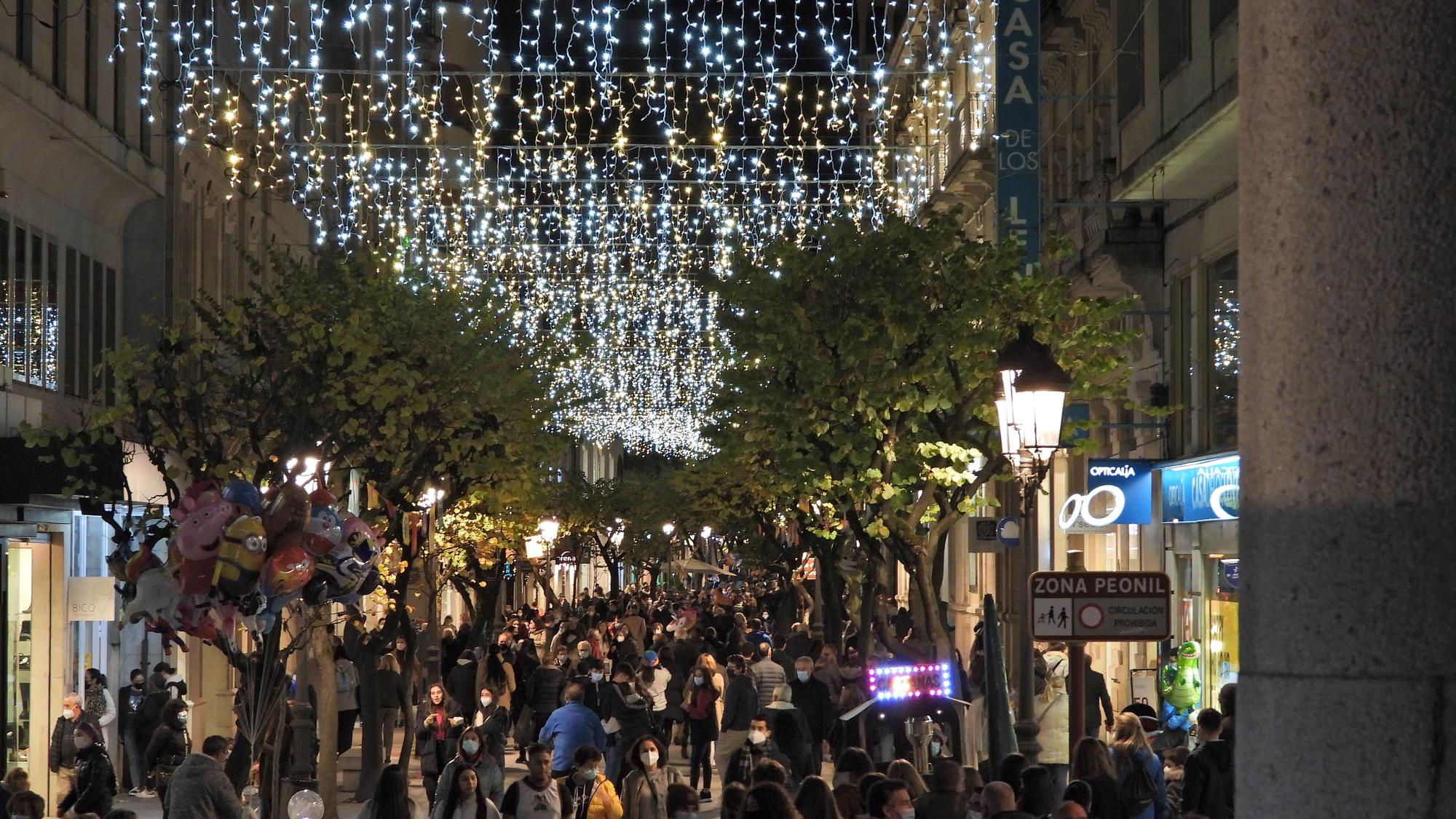 Ourense saca brillo a su Navidad