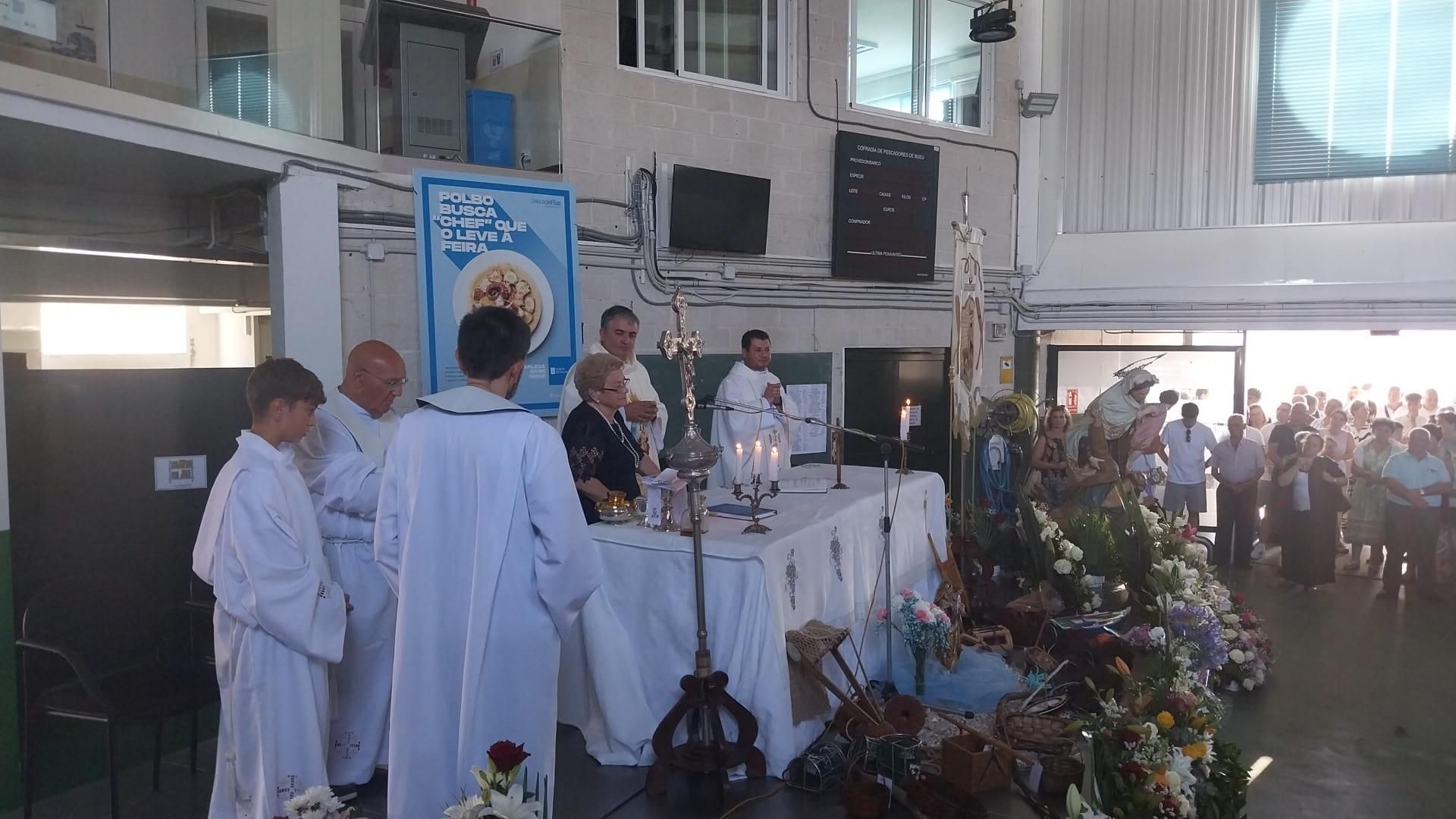 Devoción en Bueu por la Reina de los Mares