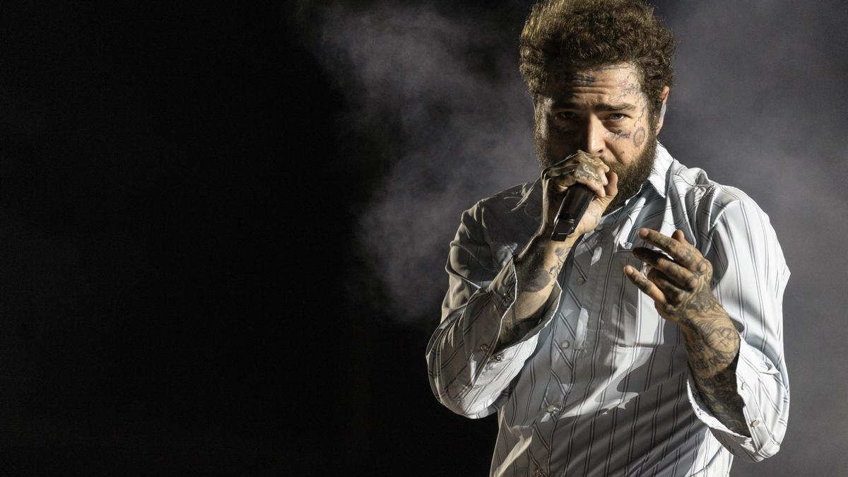 Concierto de Post Malone en el Estadi Olímpic de Barcelona