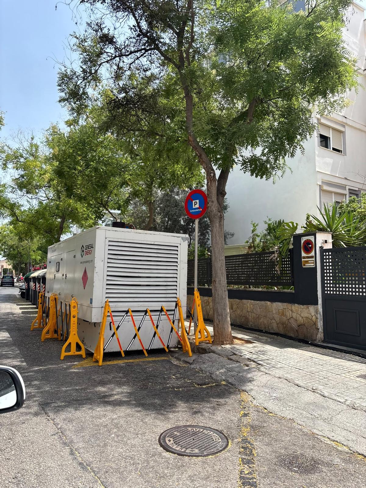 Ein Generator in Can Pastilla.