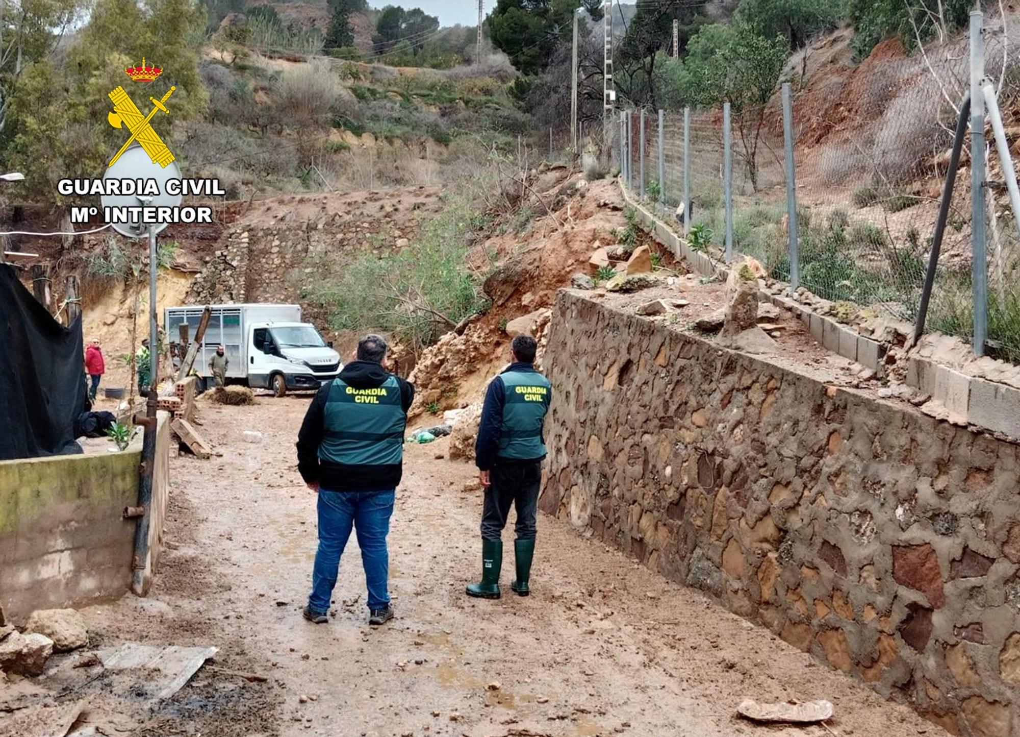 Operación de la Guardia Civil contra el robo de ganado ovino en el Campo de Cartagena