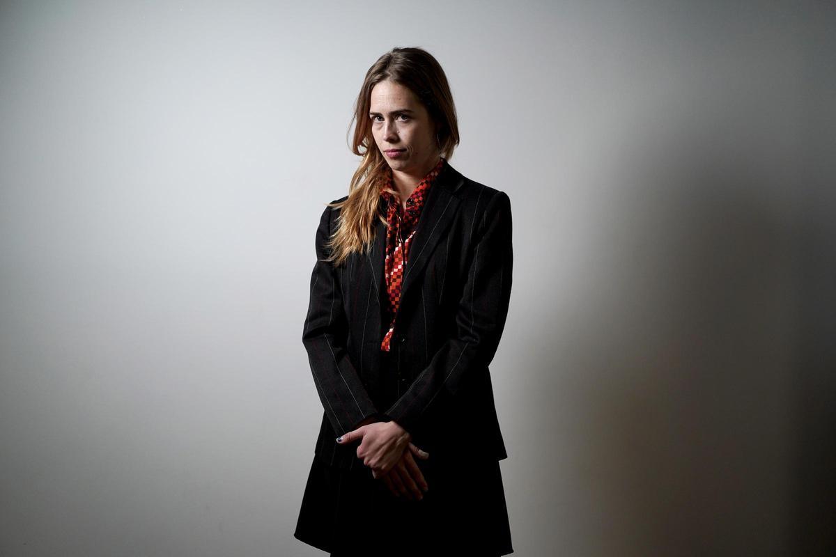 La escritora Greta García, autora de 'Muere, papá'.