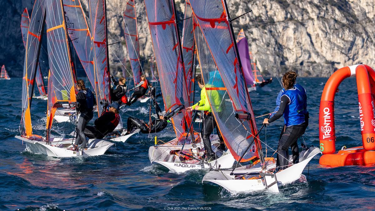 Lodos / Díaz, medalla de bronce en el Campeonato de Europa de la Clase 29er