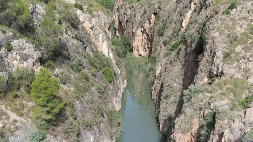 Vista desde arriba del Cañón de Almadenes
