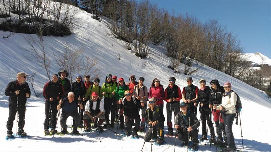 El club de montaña recorre Aragón