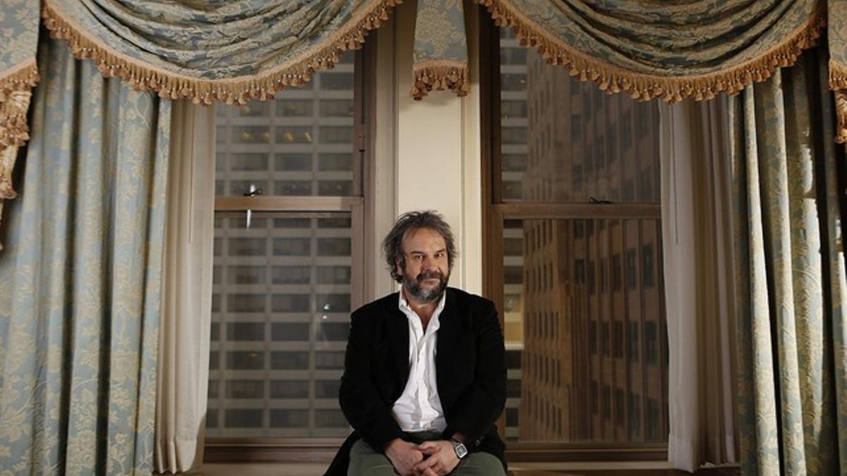 El director Peter Jackson, el pasado viernes, en un hotel de Nueva York.