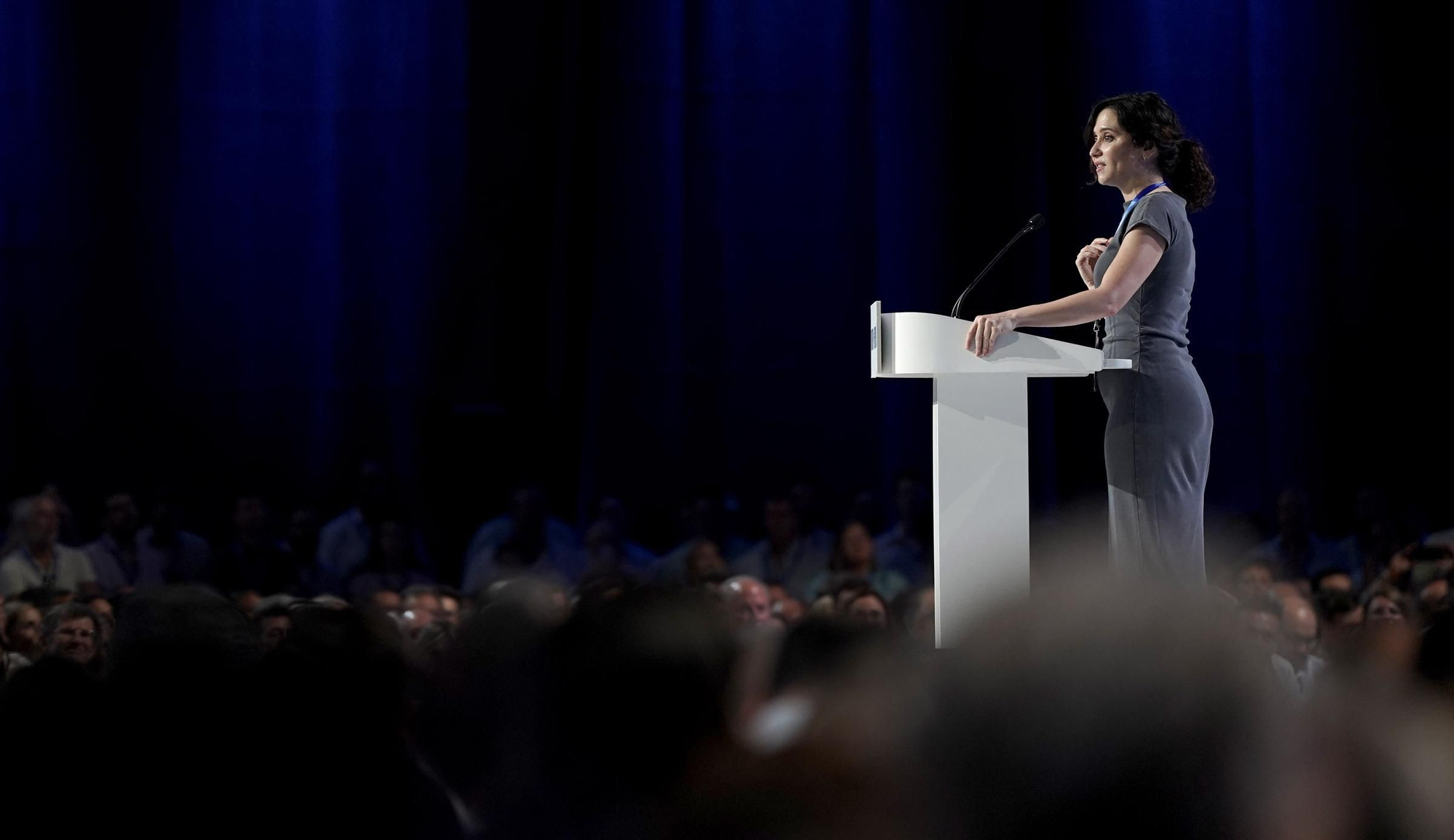 Isabel Díaz Ayuso, en el Congreso Nacional del Partido Popular.