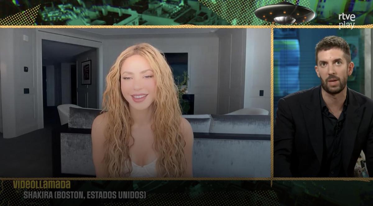 Shakira ha cumplido la promesa de conectar con 'La Revuelta'