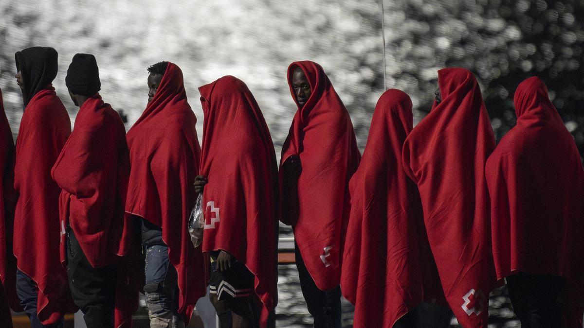 Migrantes llegados a Lanzarote
