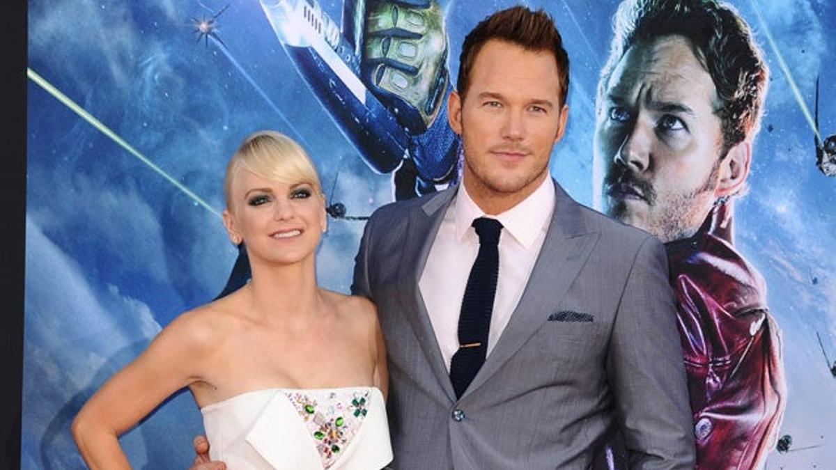 Anna Faris y Chris Pratt