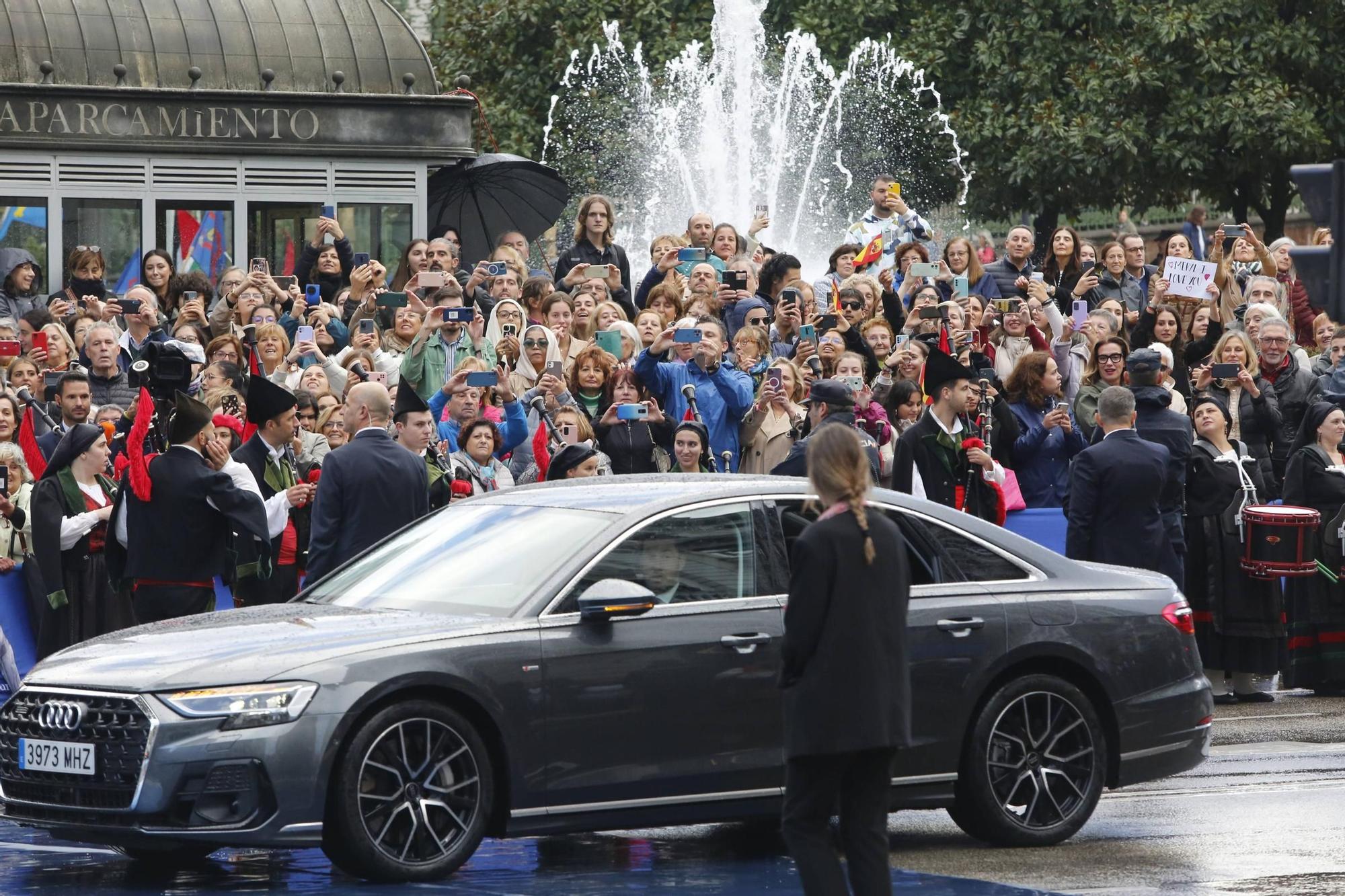 EN IMÁGENES: Así fue la alfombra azul de los Premios Princesa de Asturias 2023