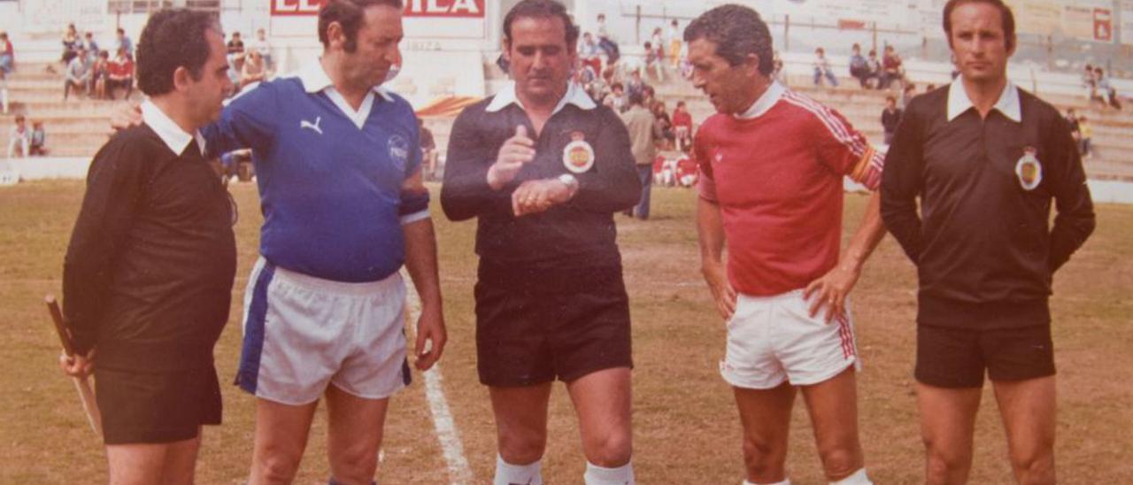 Armando Castro con Paco Gento.