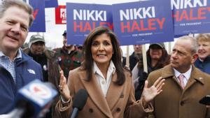 Republican presidential candidate Nikki Haley campaigns in New Hampshire
