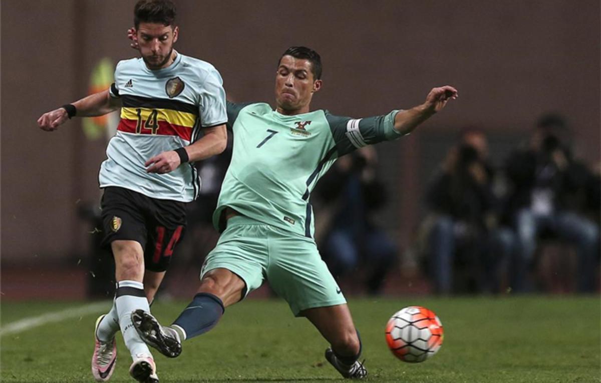 Cristiano se entregó a fondo para volver a ser decisivo para Portugal