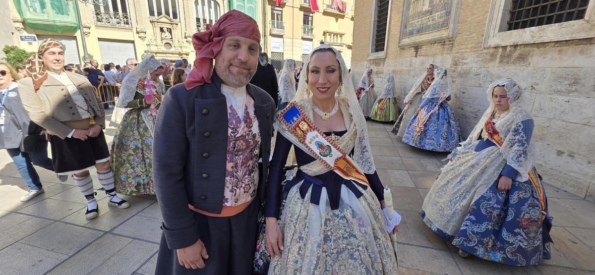 Comisiones de falla en la Procesión de la Virgen (1/7)