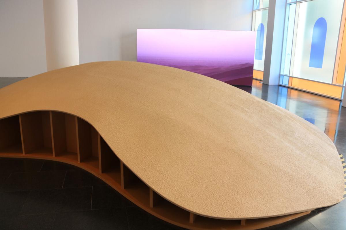 La duna de Anna Moreno en el Macba.