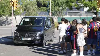 Koundé fue puntual por los pelos