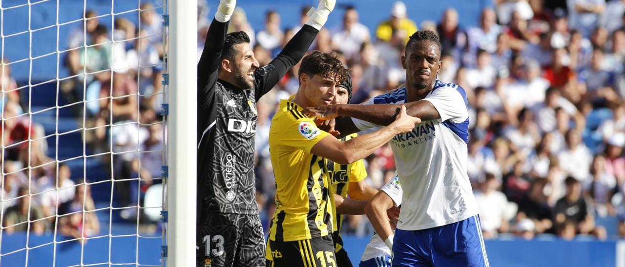 Un acción del Zaragoza-Oviedo