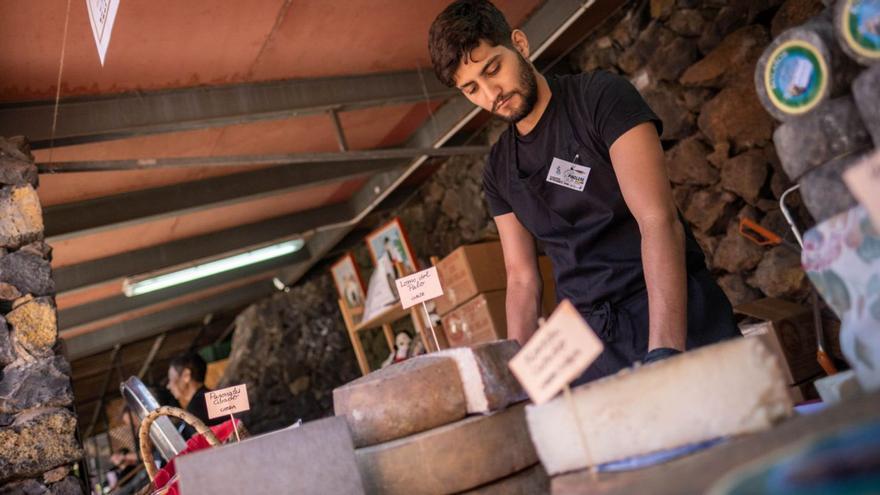 Edición anterior de la Feria del Queso de Pinolere.
