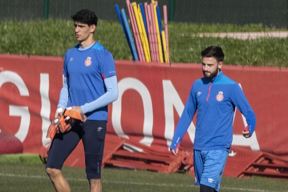 Entrenament del Girona FC