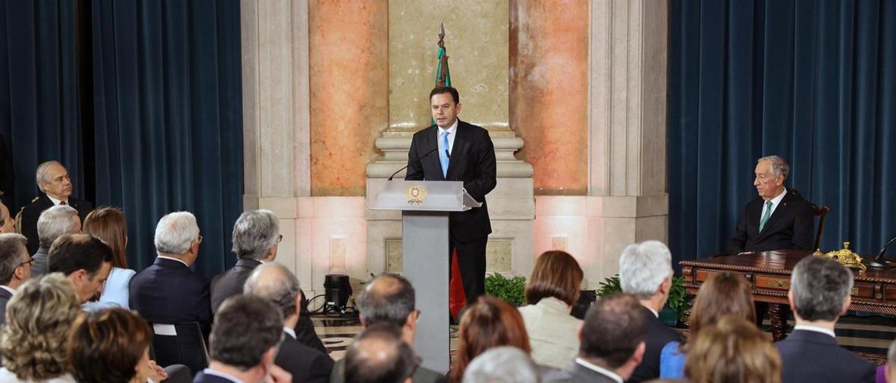 El nuevo primer ministro de Portugal, Luís Montenegro.