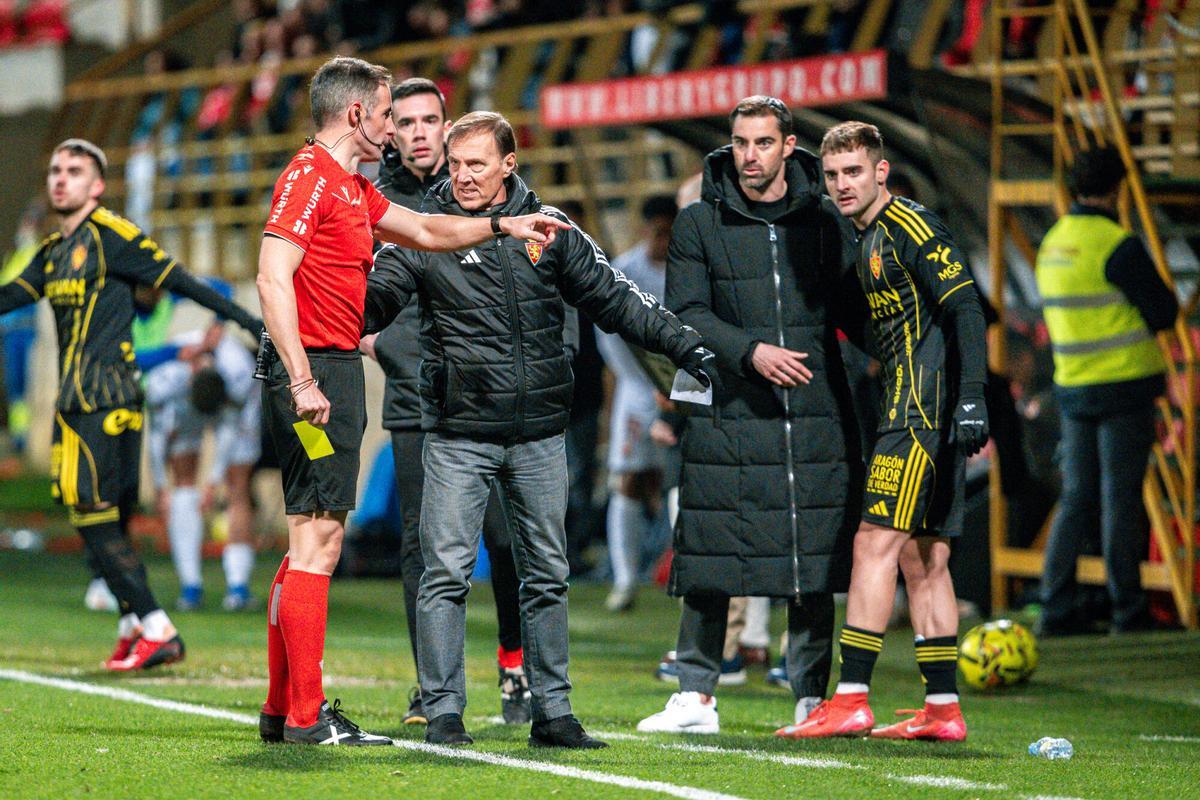 Fútbol. Partido correspondiente a la jornada 26 de Segunda División temporada 2025-2026 entre el Cultural Leonesa y el Zaragoza. Estadio Municipal Reino de León FUTBOL. CULTURAL LEONESA-ZARAGOZA. LIGA 2025-2026. FACTORIA9
