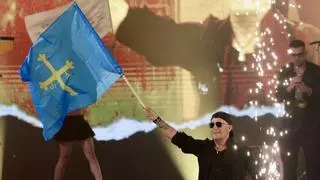 Gijón se quiere fuerte con Alejandro Sanz: el cantante tira de sus grandes éxitos en un abarrotado parque de los Hermanos Castro