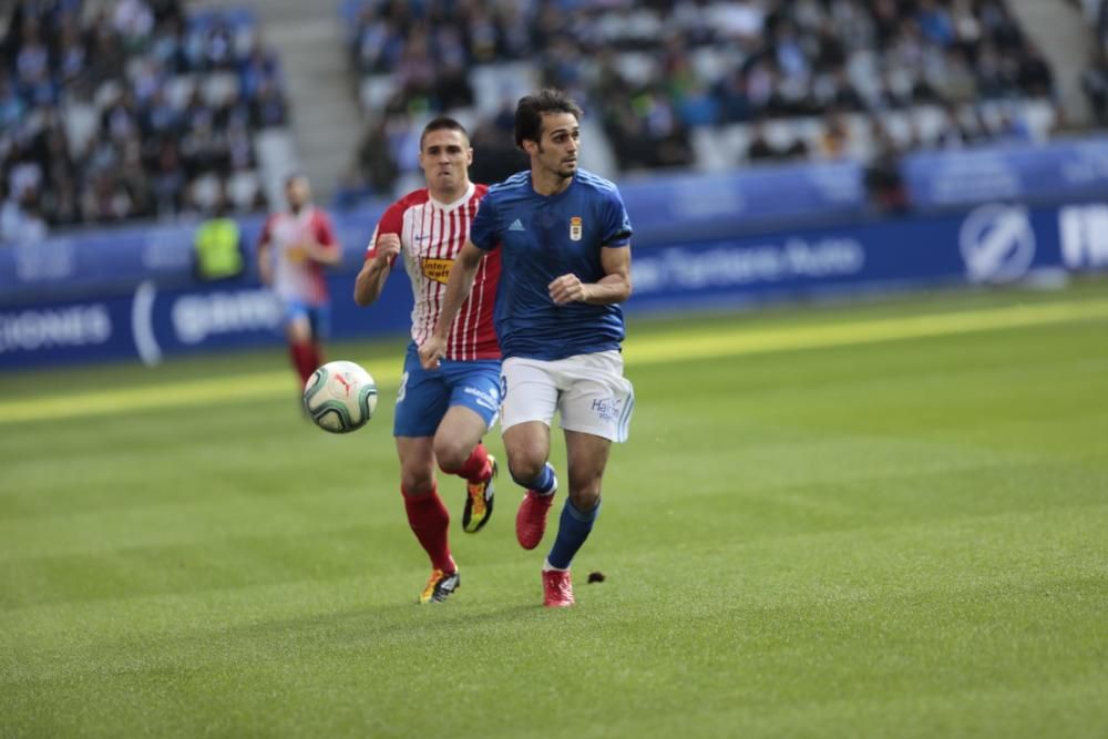 El derbi entre Oviedo y Sporting en imágenes