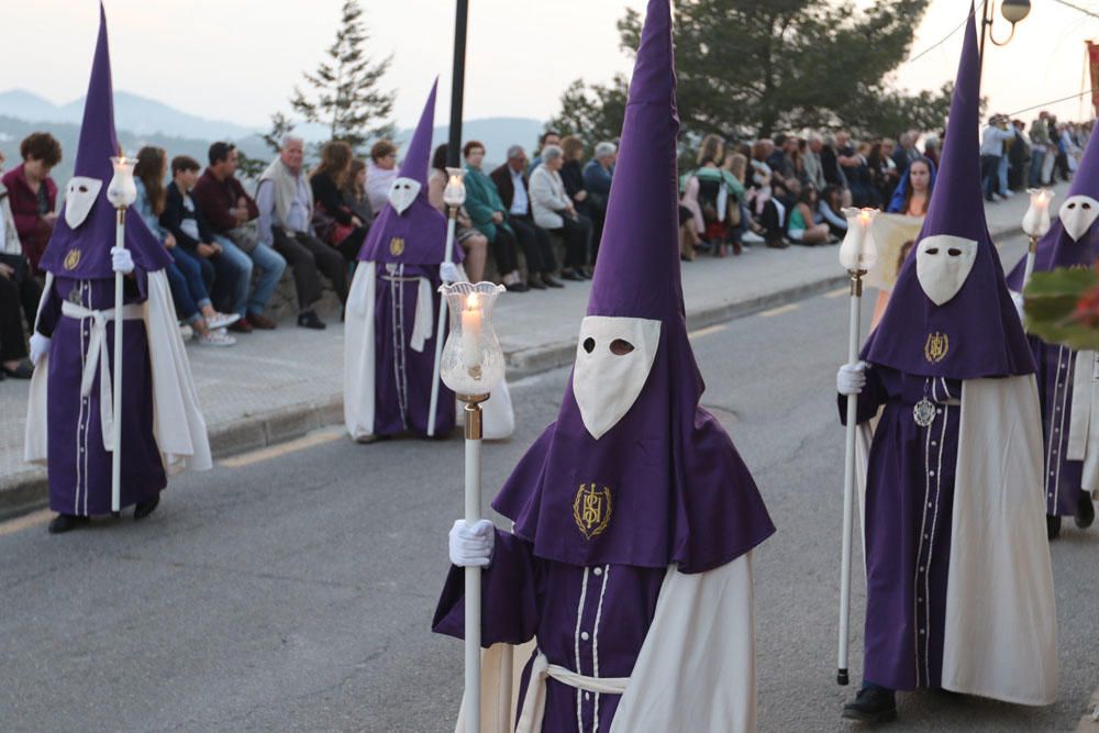 Procesión del Viernes Santo en Santa Eulària.