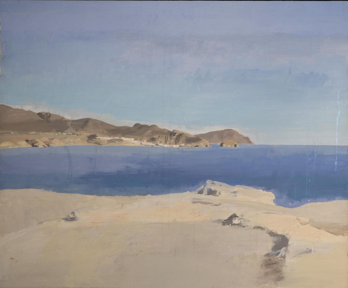 «La Isleta del Moro desde Los Escullos, luz de mañana (12h)».