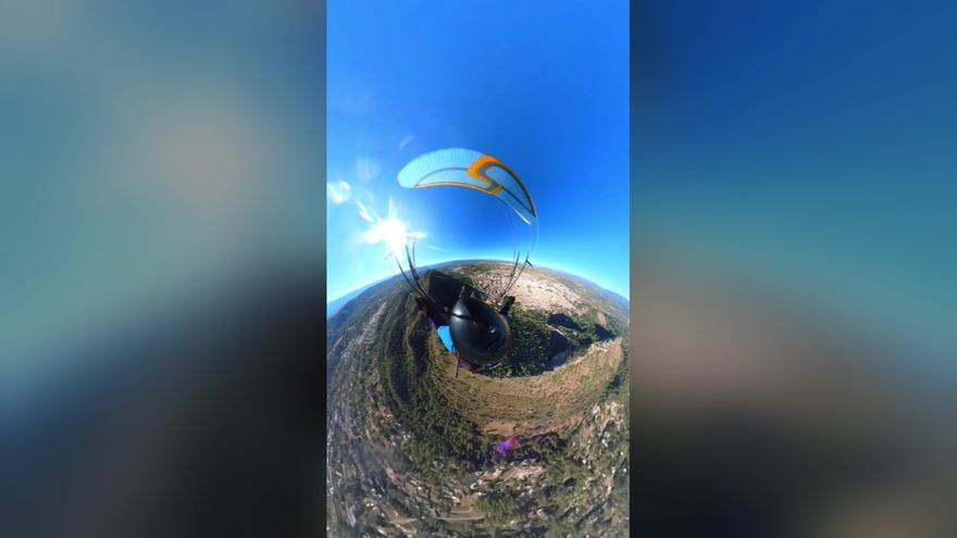 Un salto en parapente para conocer Xàtiva desde el cielo